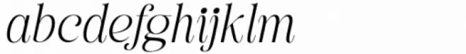 British Classical Thin Italic Neue