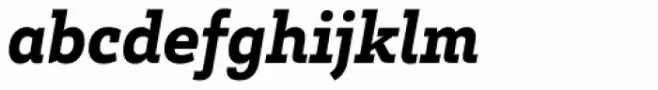 Brix Slab Black Italic