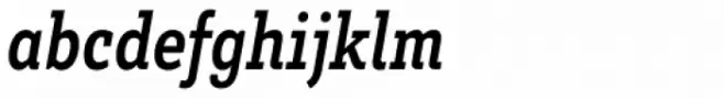 Brix Slab Condensed Bold Italic