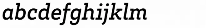 Brix Slab Medium Italic