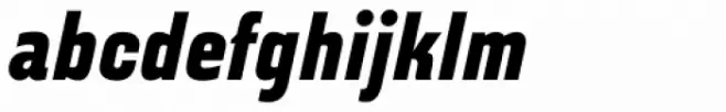 Broadside Heavy Condensed Italic