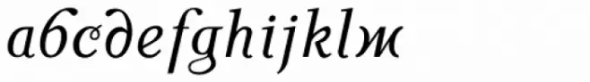 Brogue Italic