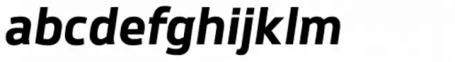 Brokman ExtraBold Italic