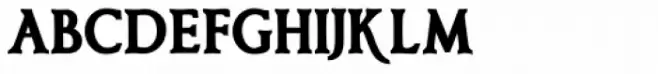 Bronzetti Small Caps Condensed Bold