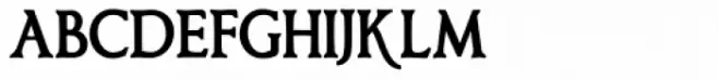 Bronzetti Small Caps Condensed