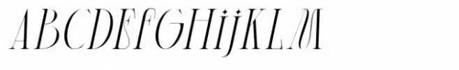 Brskovo Thin Italic