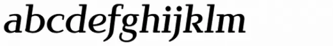 Brunch Pro Medium Italic