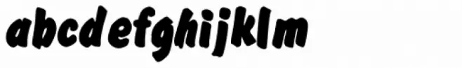Brush Hand Marker Italic