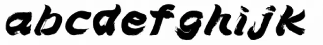 Brush Type Italic