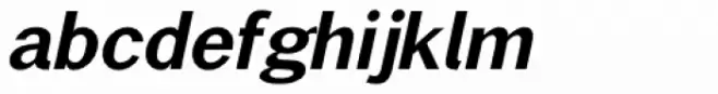 Brute Sans Demi Bold Italic