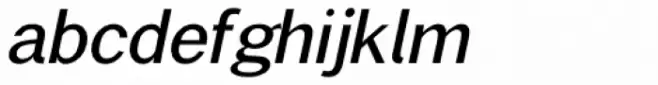 Brute Sans Regular Italic