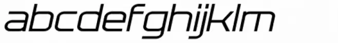 Bullish Light Lower Case Oblique