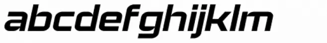 Bullish Medium Lower Case Oblique