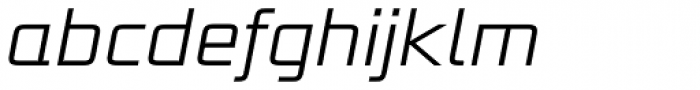 Bunken Tech Sans Pro Light Italic