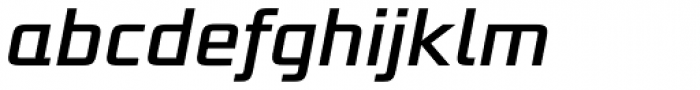 Bunken Tech Sans Pro Medium Italic