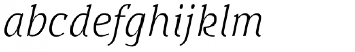 Buozzi Light Italic