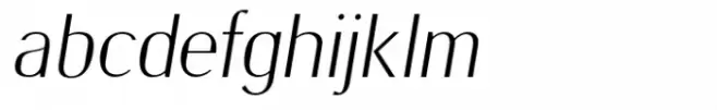 Burdigala Sans Light Italic