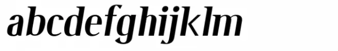 Burdigala Semi Serif Extra Bold Italic