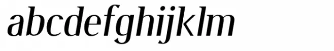 Burdigala Semi Serif Semi Bold Italic