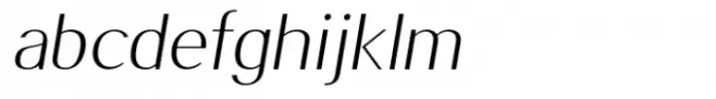 Burdigala X Sans Light Italic