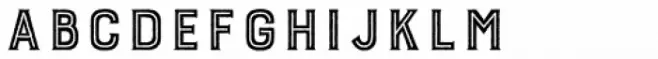 Burford Rustic Inline Bold