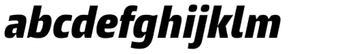 Burlingame Cond Black Italic
