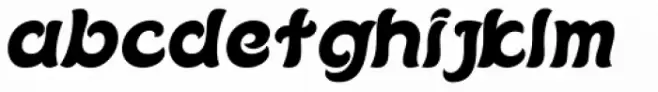 Bushy Italic