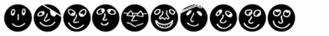 Button Faces Bold