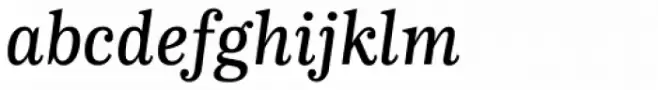 CA Normal Serif Medium Italic