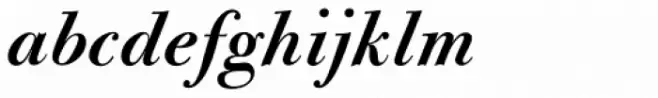 CAL Bodoni Casale Semibold Italic