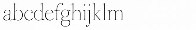 CAL Bodoni Ferrara Display Thin