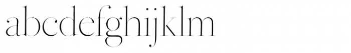 CAL Bodoni Ferrara Hairline Extra Light