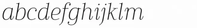 Cabrito Didone Thin Italic