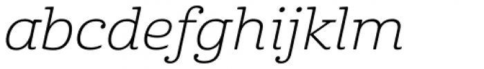 Cabrito Ext Light Italic