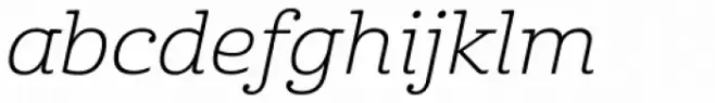 Cabrito Ext Light Italic