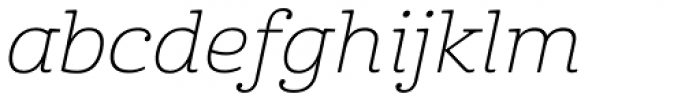 Cabrito Ext Thin Italic