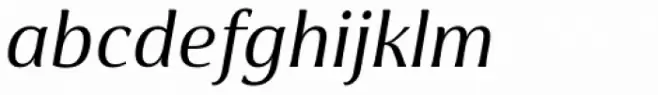 Cabrito Flare Extended Medium Italic