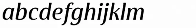 Cabrito Flare Norm Demi Italic