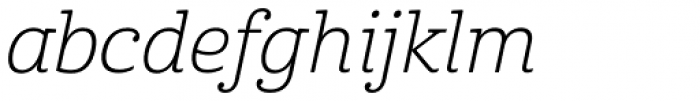 Cabrito Light Italic