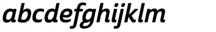 Cabrito Sans Bold Italic