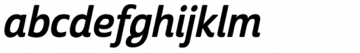 Cabrito Sans Con Bold Italic