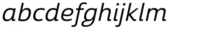 Cabrito Sans Ext Medium Italic