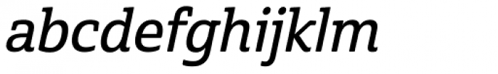 Cabrito Semi Demi Italic