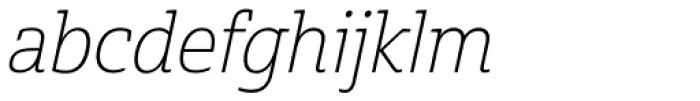 Cabrito Semi Thin Italic