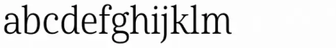 Cabrito Serif Condensed Book