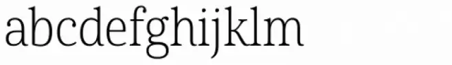 Cabrito Serif Condensed Thin