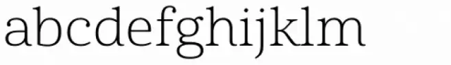 Cabrito Serif Extended Thin