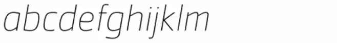 Cachet Pro Thin Italic