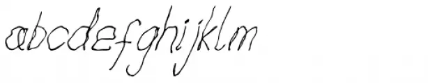 Cack-handed Italic