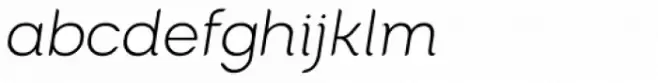 Cacko Italic Extra Light